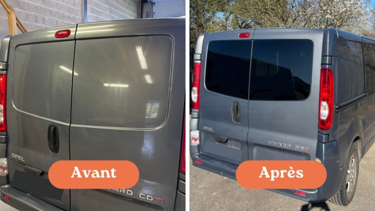 Opel Vivaro 2014 pose de vitrage