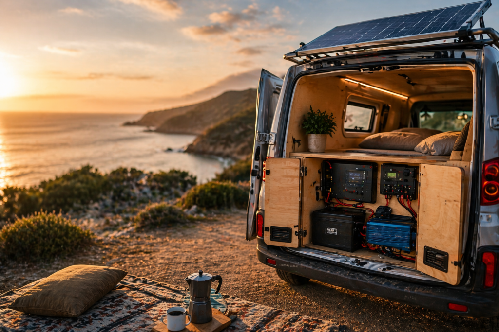 comment rendre son van autonome en électricité ? Guide complet 2026